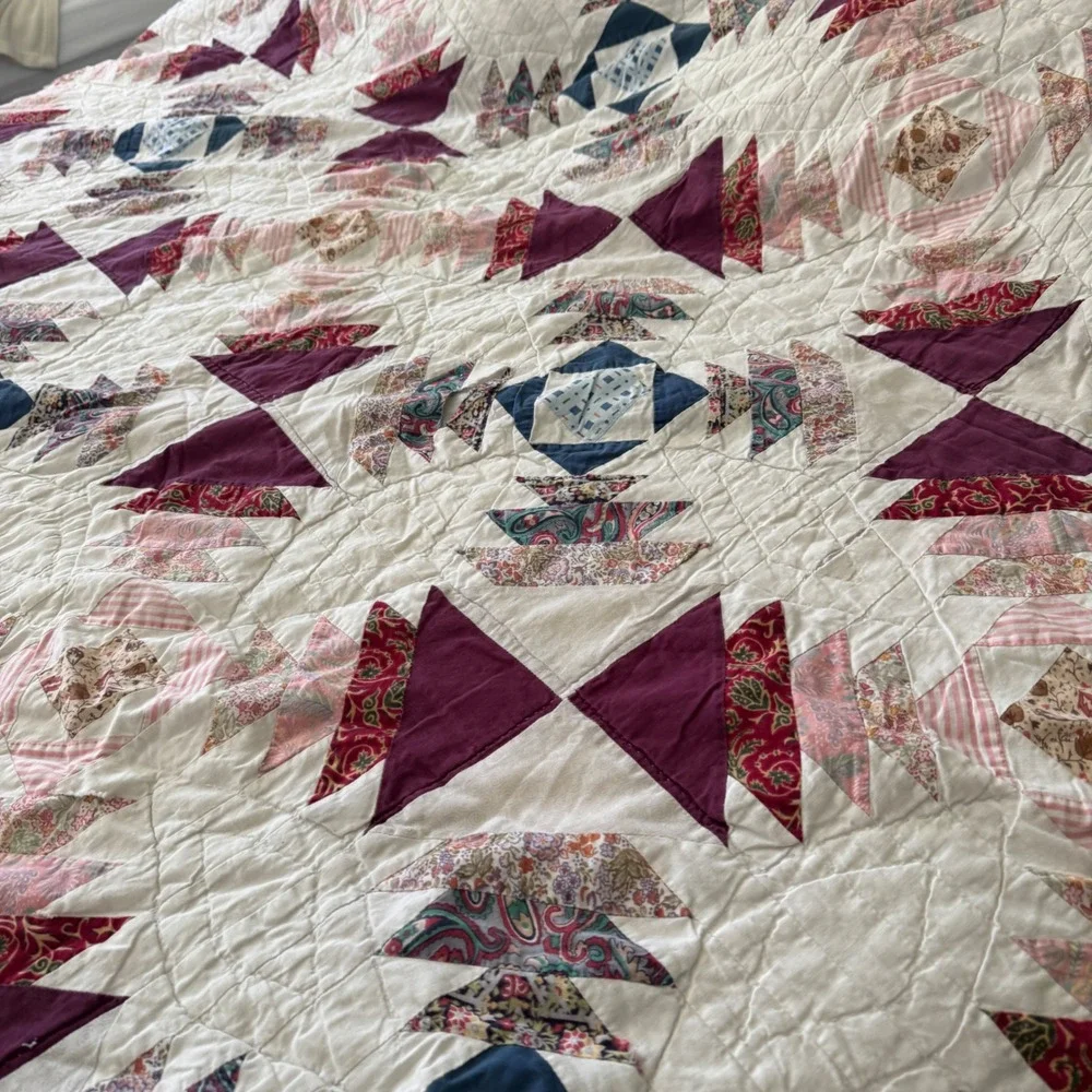 Handmade handcrafted patchwork